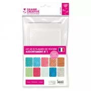 10 texture plates 200x135 mm - Nature