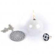 Metal effect powder - Silver Tone x 8g