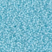 Miyuki Seed beads 15/0 2207 - Aqua Mist Lined Crystal Luster|raw }}