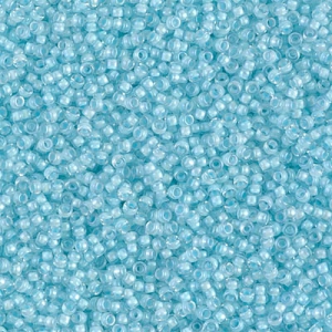 Miyuki Seed beads 15/0 2207 - Aqua Mist Lined Crystal Luster