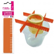 4 bases for latex mold|raw }}