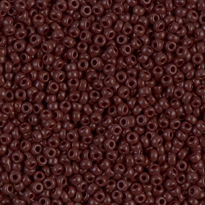 Miyuki Seed beads 15/0 409 - Opaque Chocolate