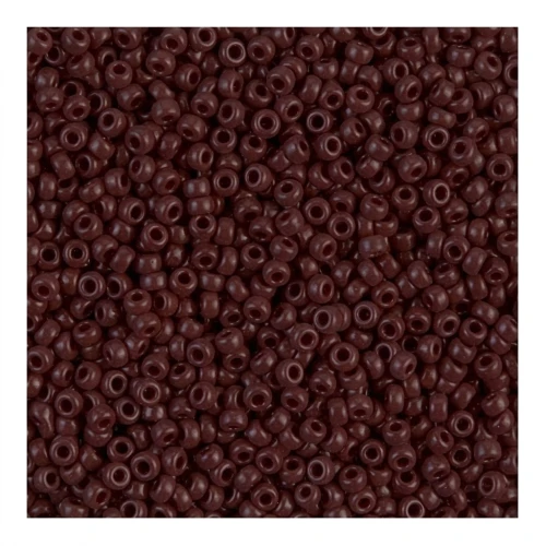 Miyuki Seed beads 15/0 409 - Opaque Chocolate