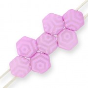 Honeycomb 6 mm Light Violet Silk Mat Laser Web x20|raw }}