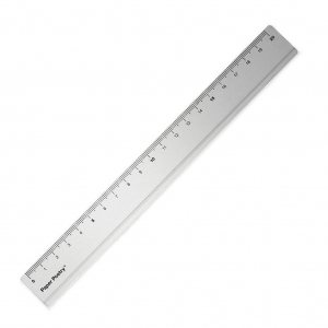 Aluminum ruler - Paper Poetry - 20 cm