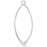 Pendant clasp 40 mm - Silver 925 x1