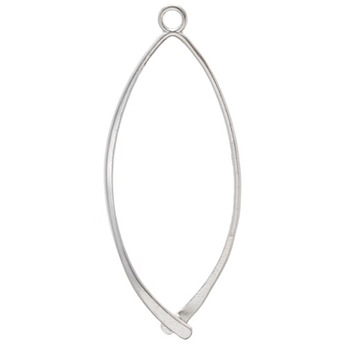 Pendant clasp 40 mm - Silver 925 x1