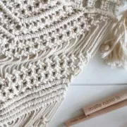 Wooden sticks 30 cm maille name is Run the cord - Kesi Art