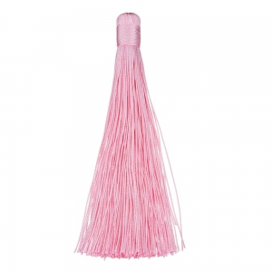 Large tassel without attachment 120 mm for decoration or jewels Pink