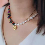 Stringing wire Gold tone 7 strands 0.30mm x9,2m