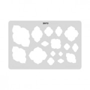 Rigid Template for polymer clay 152x100 mm Azulejos|raw }}