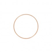 Mounting round element for beadweaving 30x1 mm Rose Gold Tone|raw }}