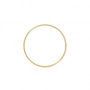 Mounting round element for beadweaving 30x1 mm fine Gold plated|raw }}