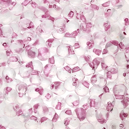 Miyuki Fringe beads 3.4mm DPF36 - Cryst Spkl Antique Rose Lined x8g