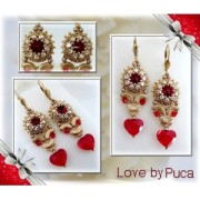 Gold filled Leverback earrings to decorate 16 mm x2