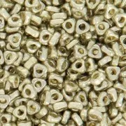 Triangle Miyuki Spacer Duracoat 2.8x1.3 mm SPTR28-4201 - Galvanized Silver x10g