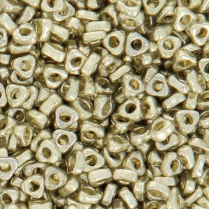 Triangle Miyuki Spacer Duracoat 2.8x1.3 mm SPTR28-4201 - Galvanized Silver x10g