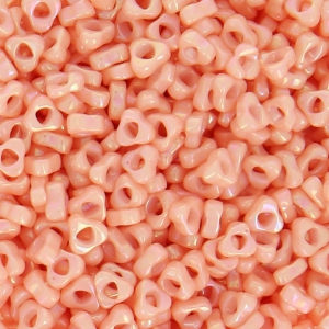 Triangle Miyuki Spacer 2.8x1.3 mm SPTR28-0596 - Opaque Tea Rose Luster x10g