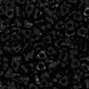 Triangle Miyuki Spacer 2.8x1.3 mm SPTR28-0401 - Black x10g