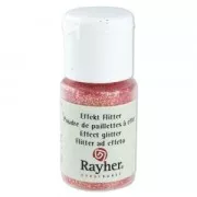 Bottle of ultrafine Effect Glitter powder x10ml - Iridescent Pastel Pink
