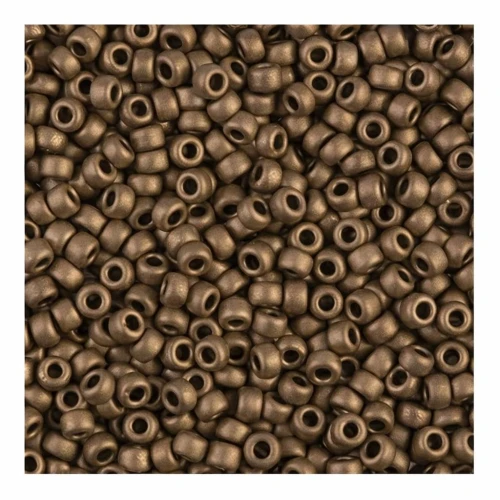 Miyuki Seed beads 8/0 2006 - Metallic Dark Bronze Mat