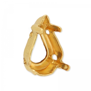 Cabochon setting PureCrystal 4300/4328 13x7,8 mm Gold Tone