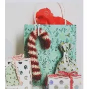 Creative Bubble - Sponge crochet thread tawashi Iridescent White x50g