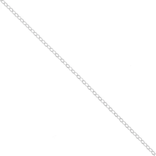1.7 mm 925 Sterling Silver Cable chain x 1m