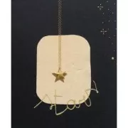 Embossed medal military star  16 mm rosegold HQ x1