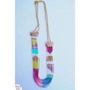 Miyuki Delica 11/0 DB1744 - Opal AB Lined Fuchsia x8g