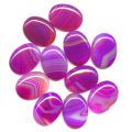 Oval cabochon 25x18mm Purple Lace Agate