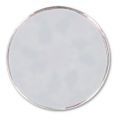 Flat Cabochon 20mm Pastel flowers x1