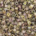 Cubes Toho 1.5mm TC-01-  Y185 - Hybrid Luster Op Gold/Smoky Topaz x10g