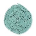 Ultra Suede Ribbon fringes  28mm Teal x1,6m