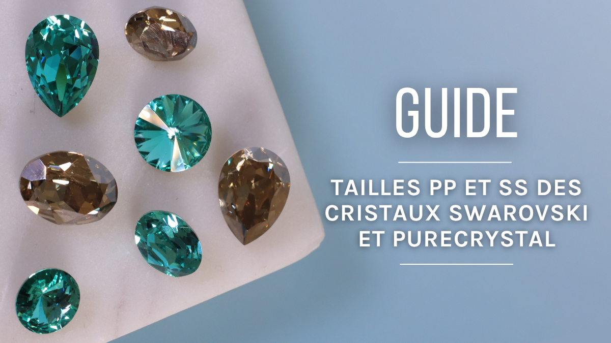Schema PP and SS sizes of Swarovski and PureCrystal crystals Schema PP and SS sizes of Swarovski and PureCrystal crystals