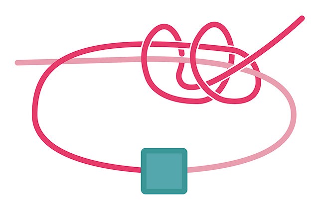 How to make a simple noose? : Step 2 How to make a simple noose? : Step 2