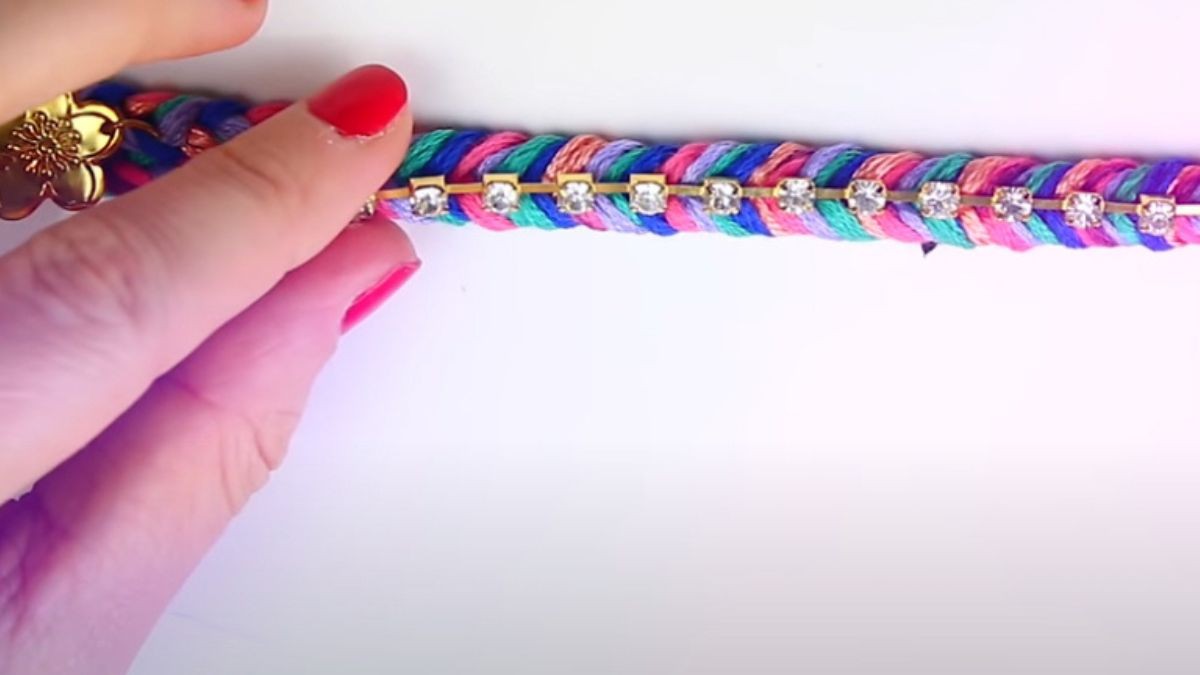 Make a brazilian bracelet : Step 4