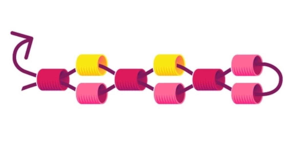 How to make an even Peyote weave? : Step 3