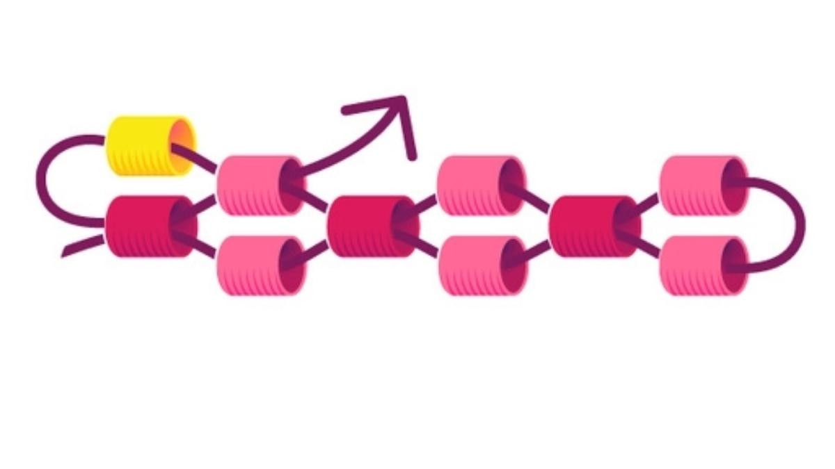 How to make an even Peyote weave? : Step 4