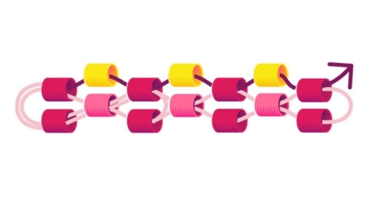 How to make an odd Peyote weave? : Step 8