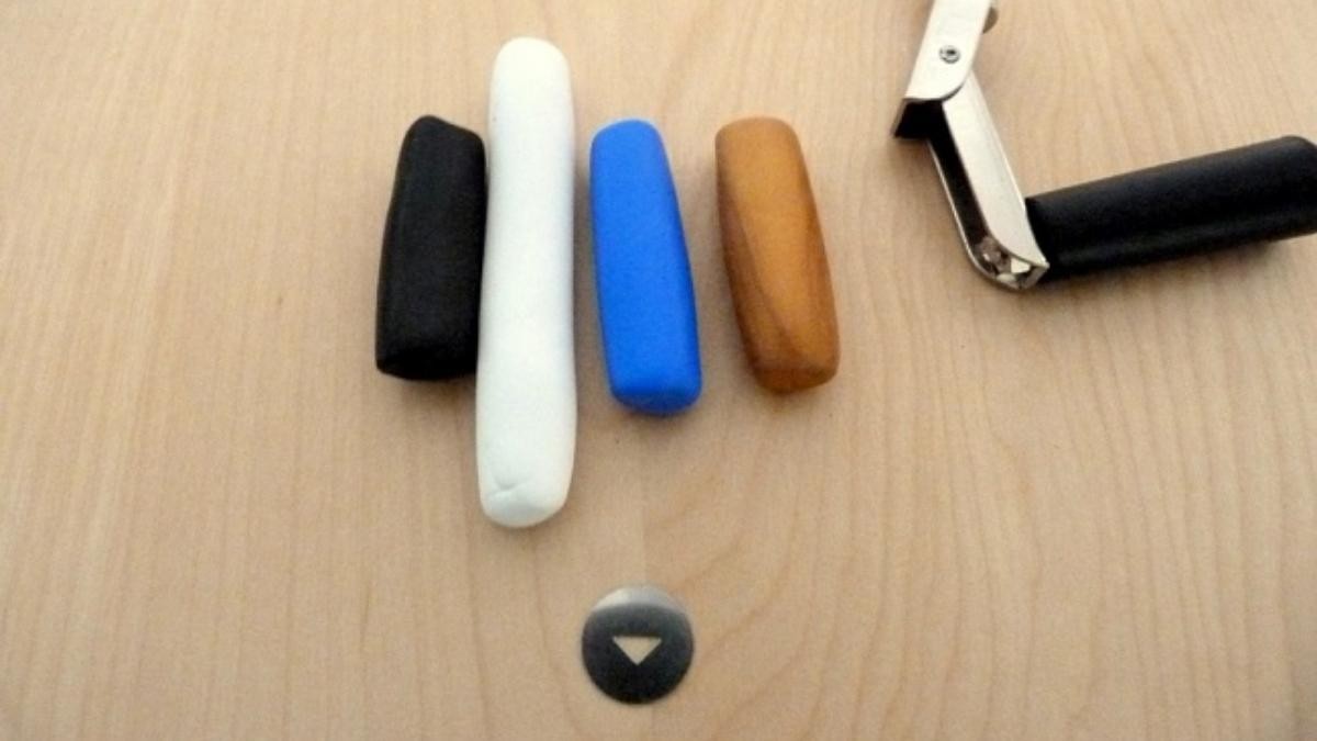How to make a geometric cane with polymer clay? : Step 1 How to make a geometric cane with polymer clay? : Step 1