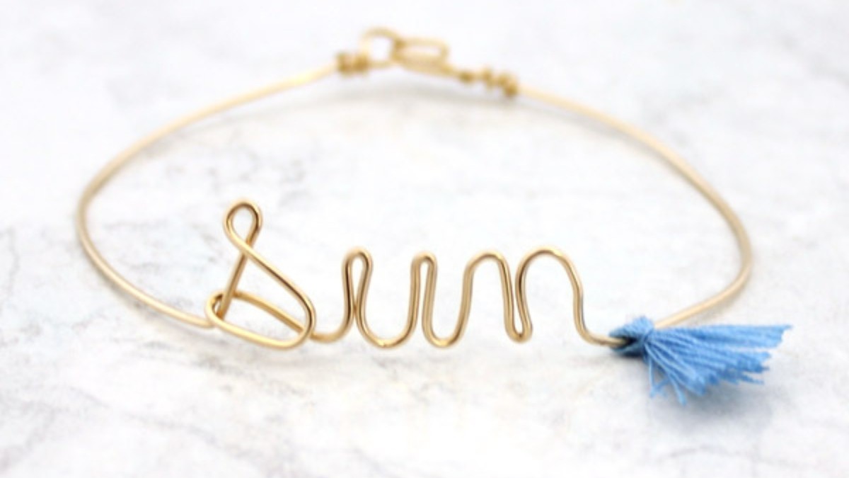 How to make Gold Filled lettering? : Step 4