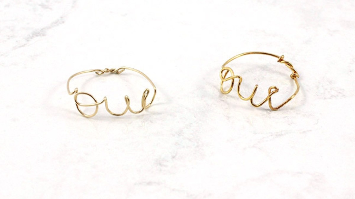 How to make Gold Filled lettering? : Step 5