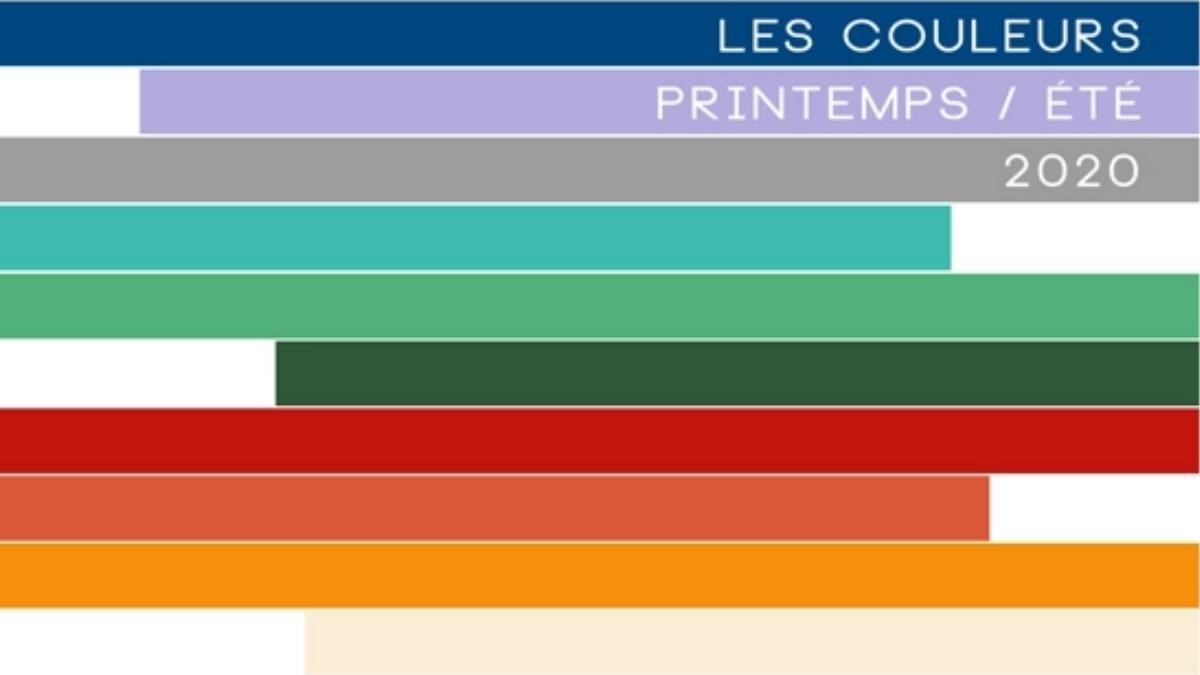 Trendy colors Spring / Summer 2020
