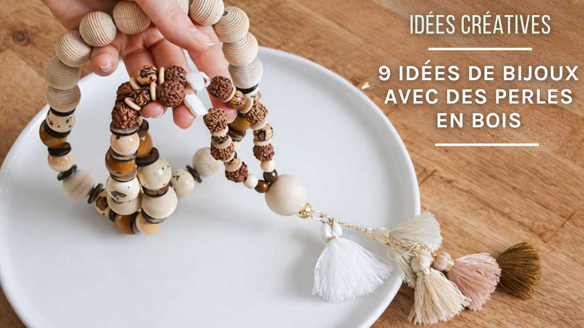9 DIY jewelry ideas with wooden beads
