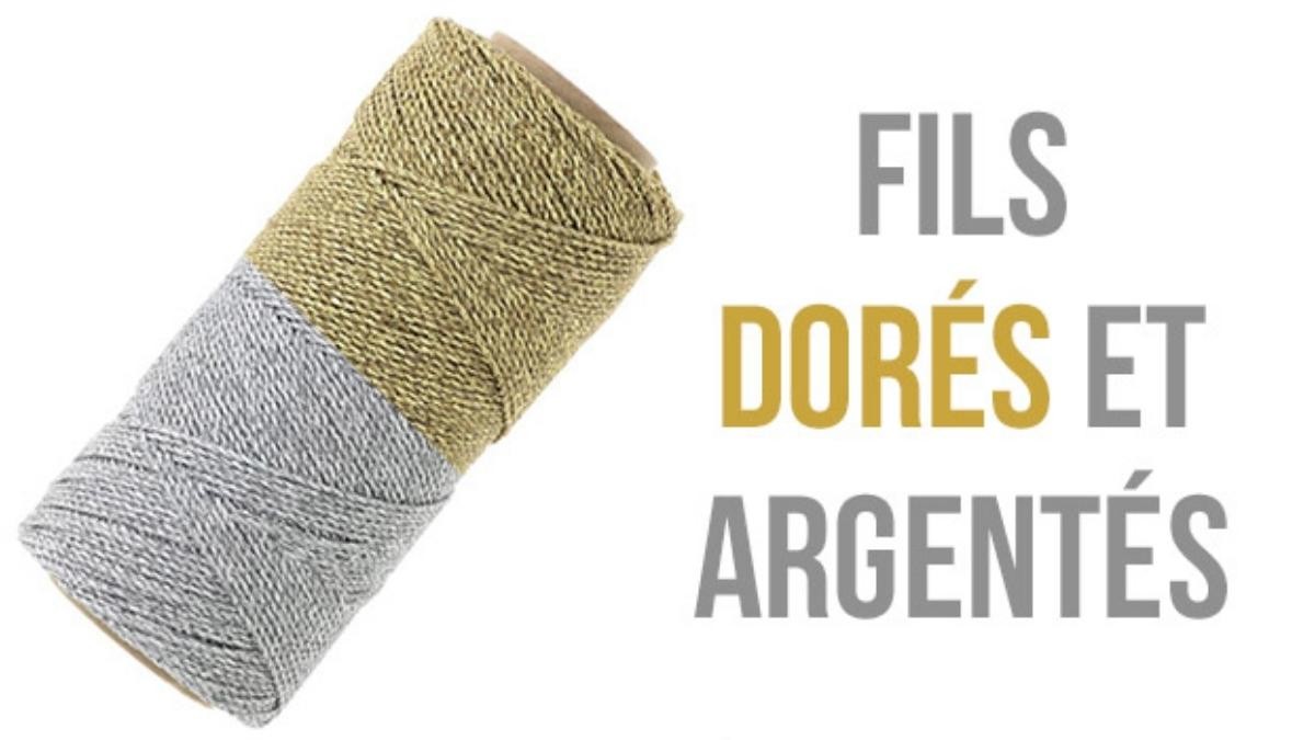 Quel fil macramé doré ou argenté choisir ?