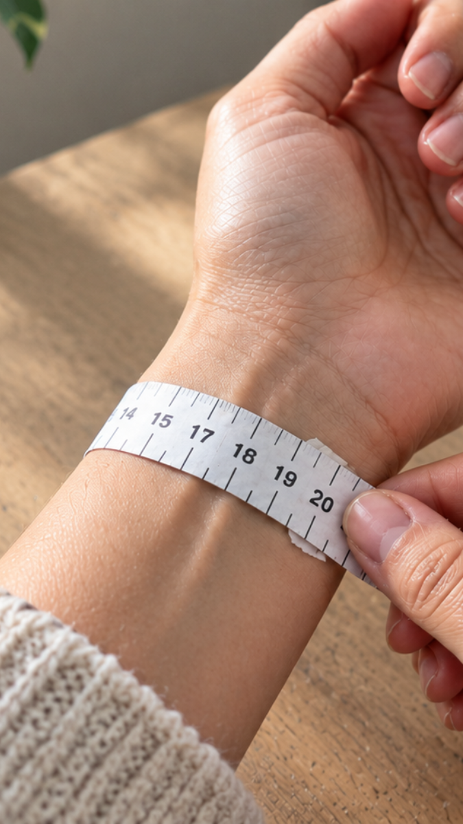 Schema Printable measuring tape to measure your wrist size Schema Printable measuring tape to measure your wrist size