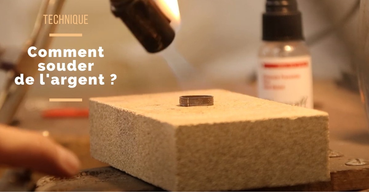 How to solder a silver ring?