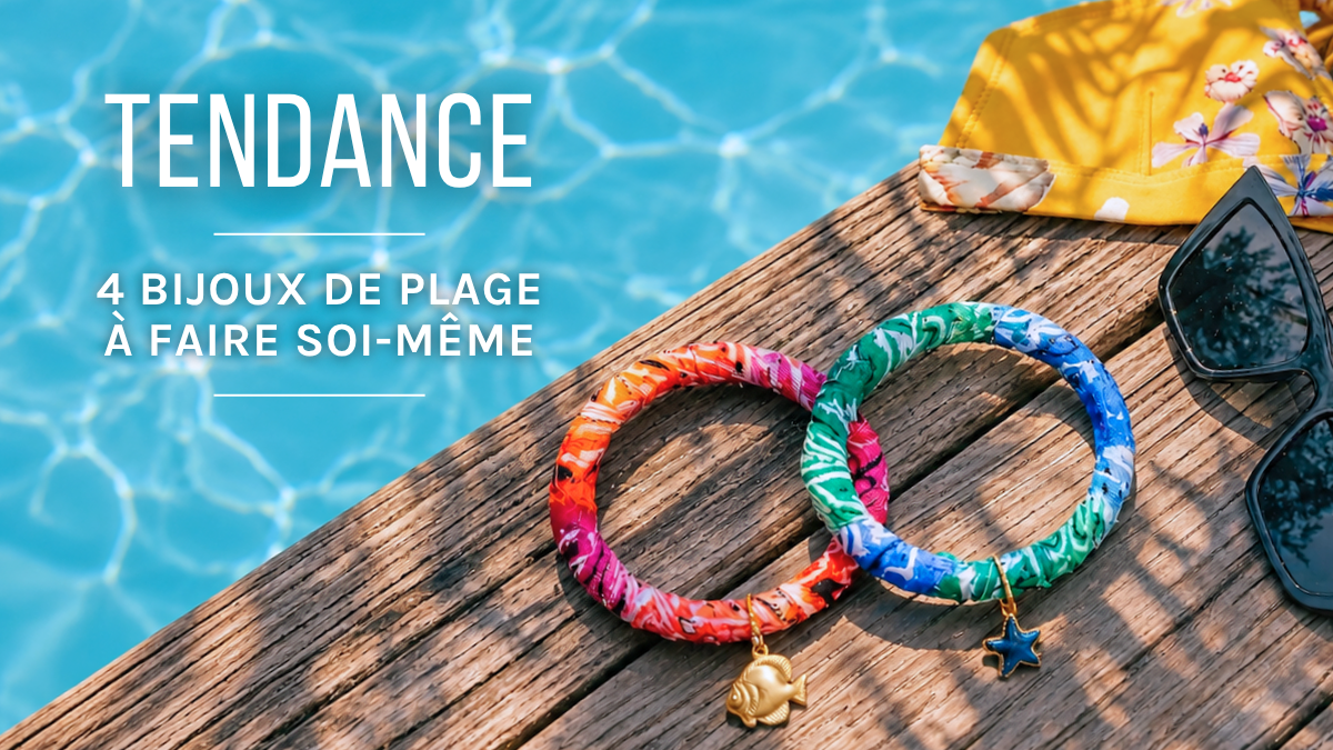 4 idées de bijoux de plage à faire soi-même 4 idées de bijoux de plage à faire soi-même