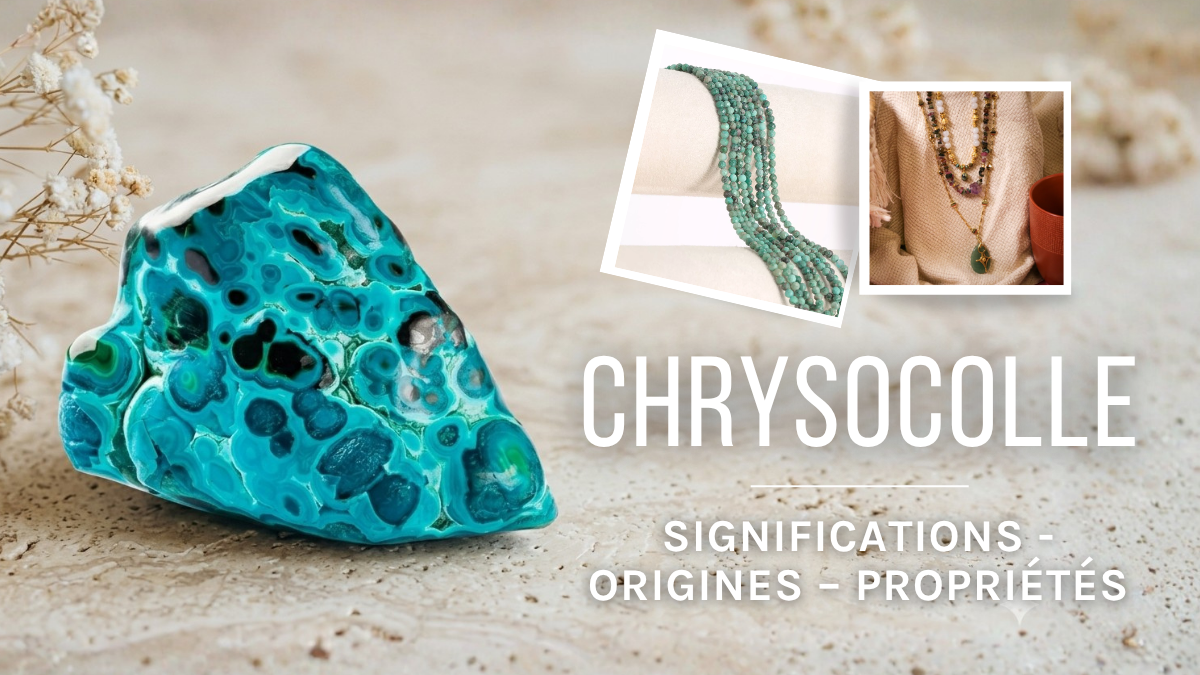 Chrysocolla: origin, meaning, virtues